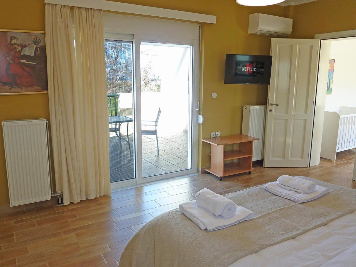 Panoramic Sea View Villa 4 Min To Beach Tigaki Kültér fotó