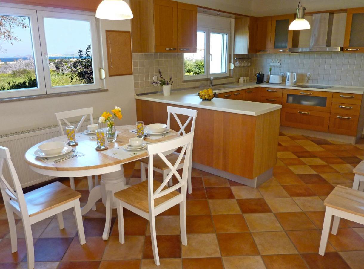 Panoramic Sea View Villa 4 Min To Beach Tigaki Kültér fotó