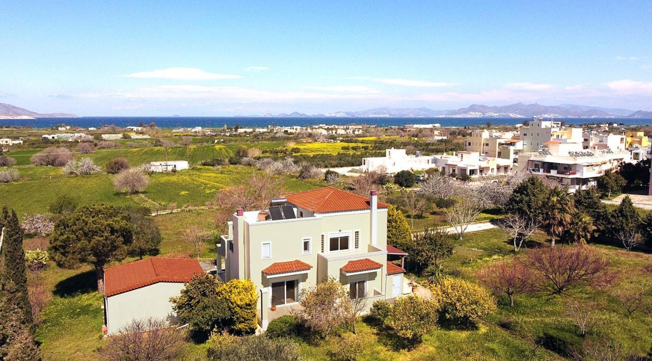 Panoramic Sea View Villa 4 Min To Beach Tigaki Kültér fotó