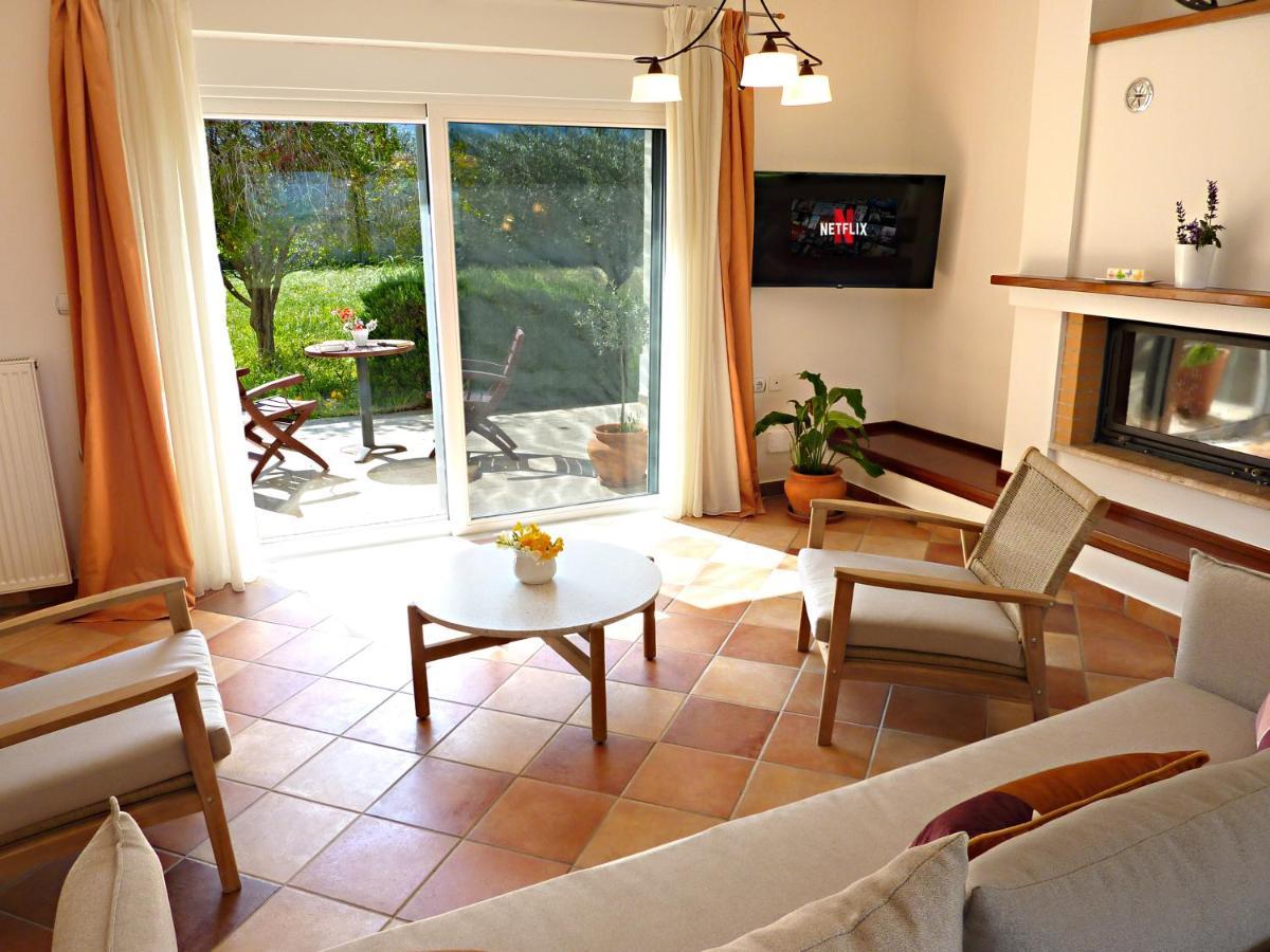 Panoramic Sea View Villa 4 Min To Beach Tigaki Kültér fotó